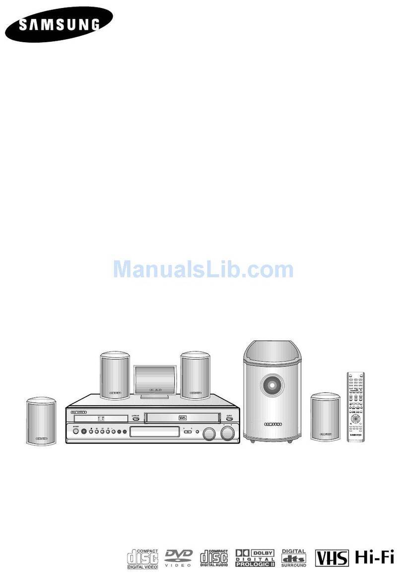 Samsung DVD-CM500 instruction manual