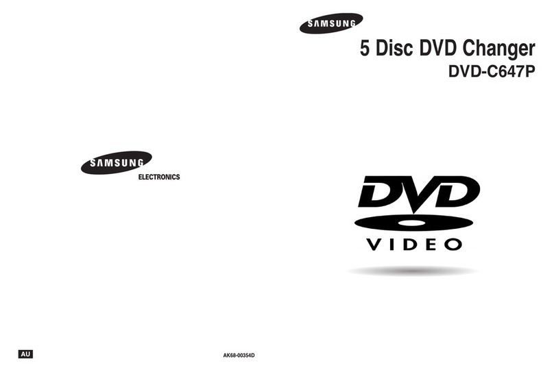 Samsung DVD-C647P user guide