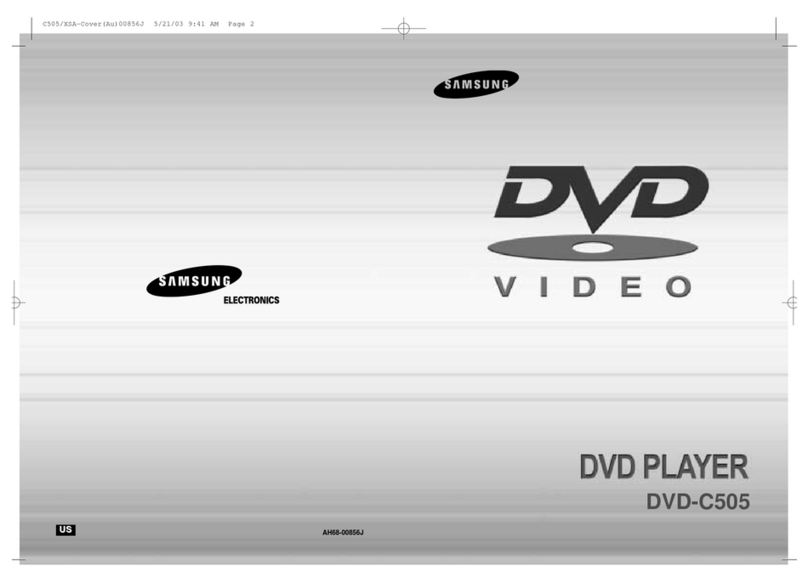 Samsung DVD-C505 User manual