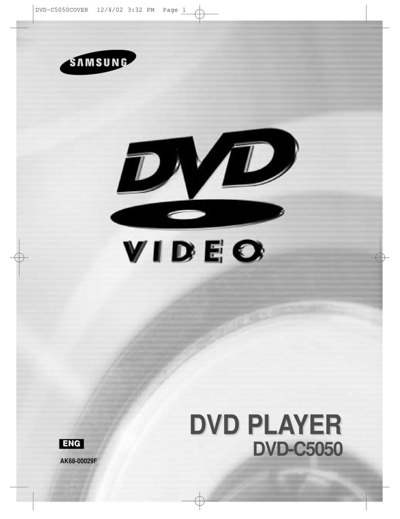 Samsung DVD-C5050 User manual