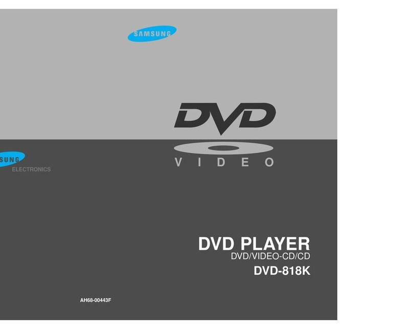 Samsung DVD-818K User manual