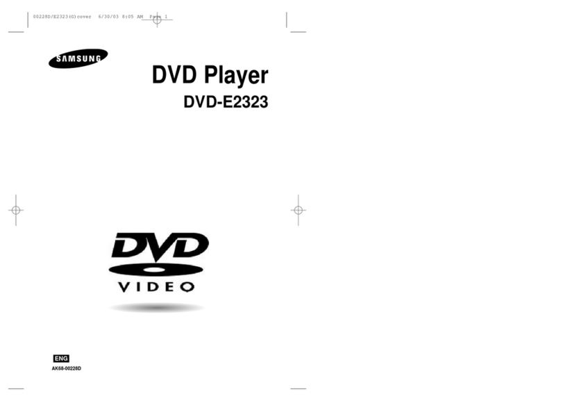 Samsung DVD-E2323 user guide