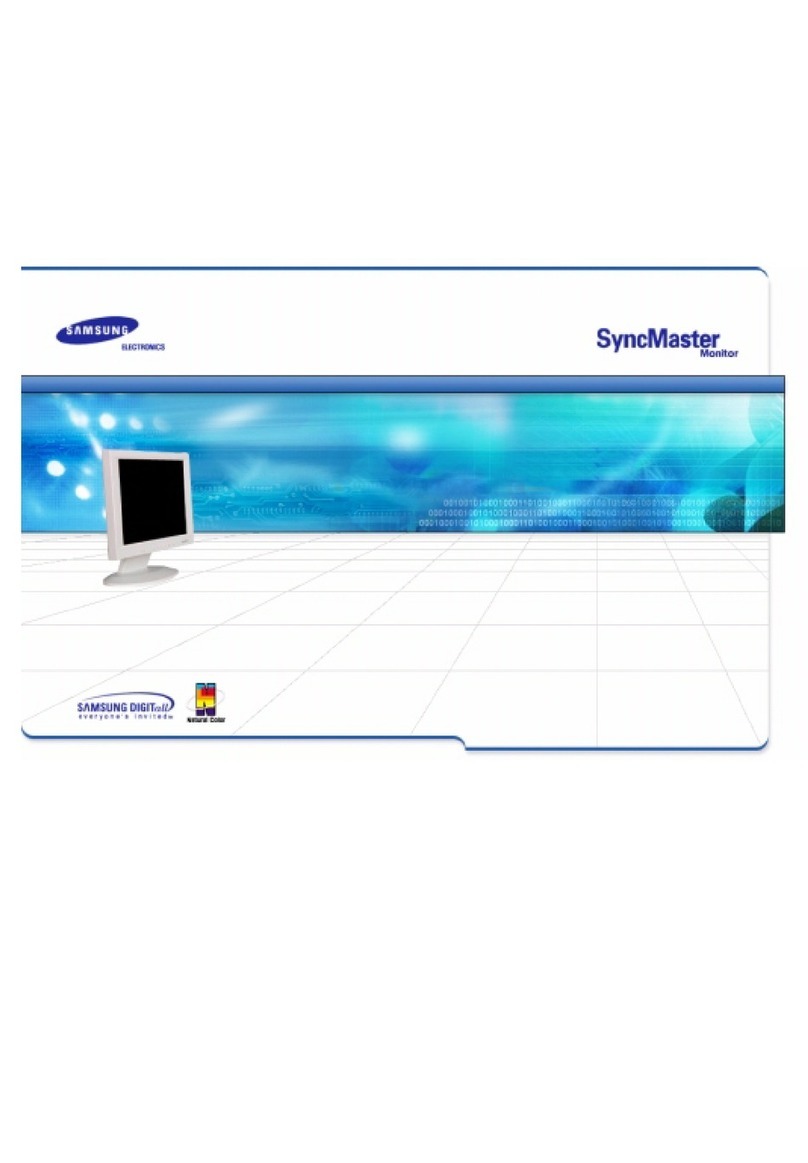 Samsung SyncMaster 151T User manual