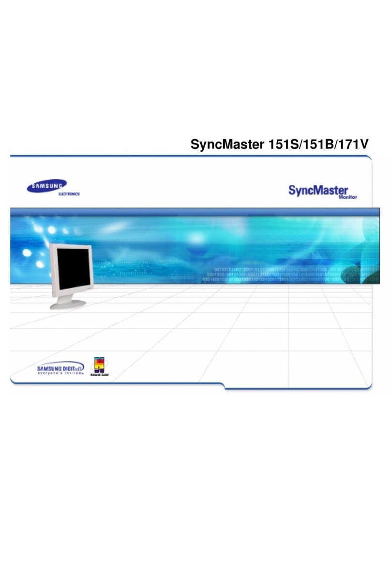 Samsung SyncMaster 151B User manual