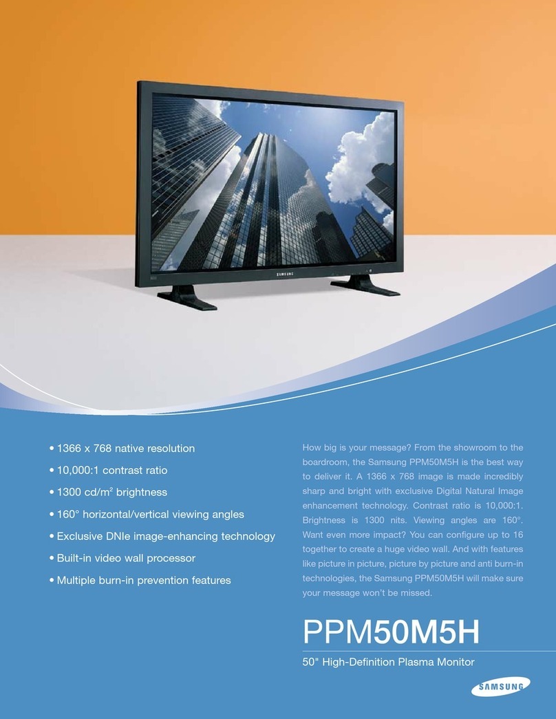 Samsung PPM50M5H User manual