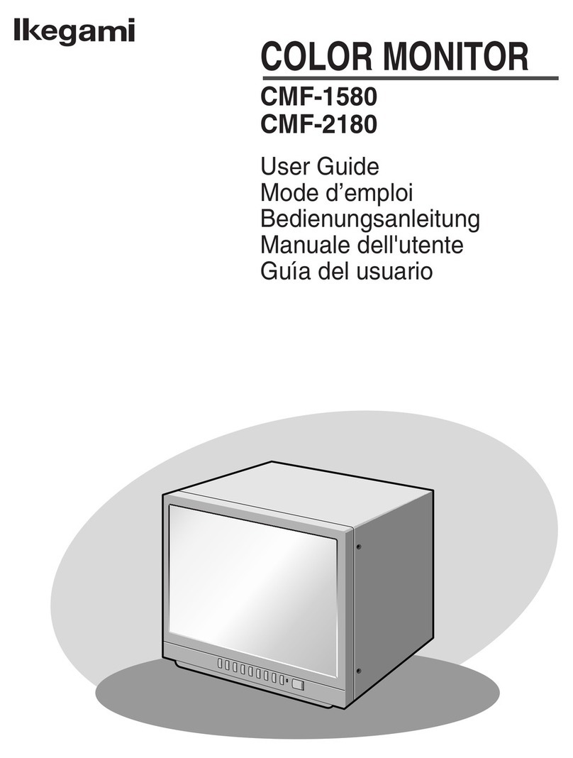 Ikegami CMF-1580 User manual