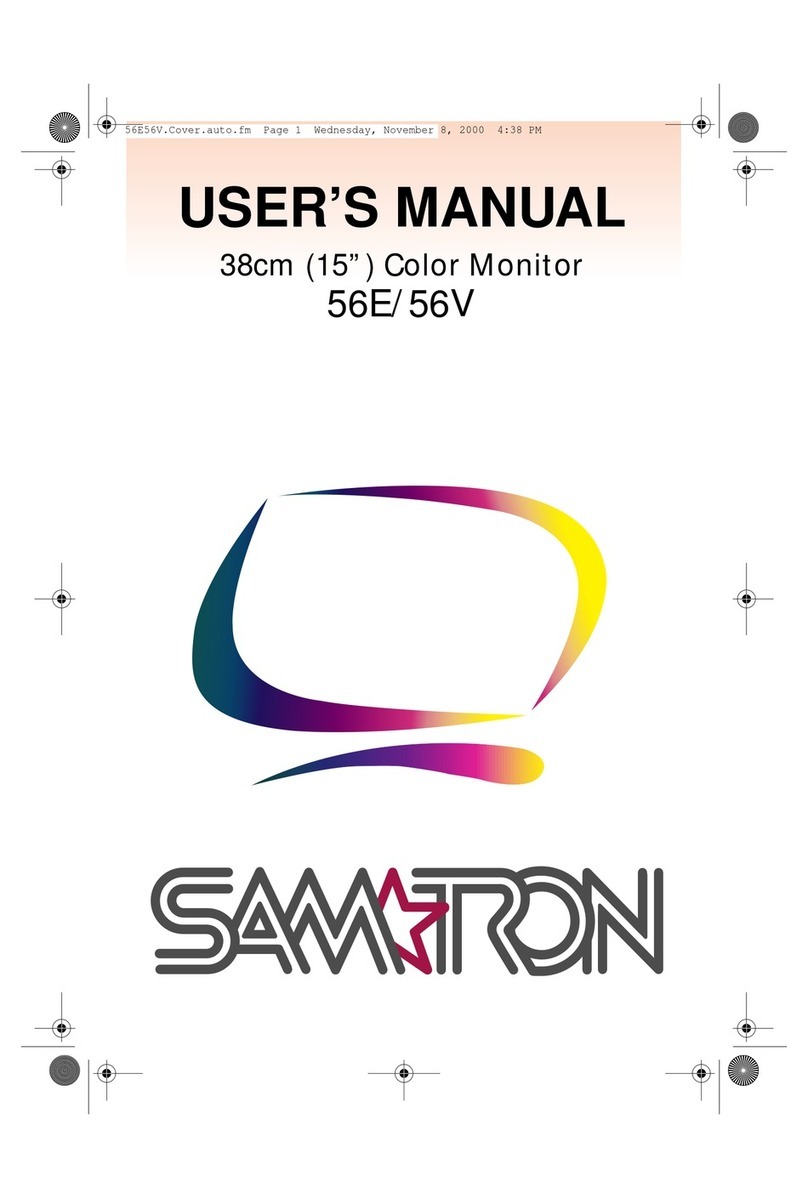 Samsung SyncMaster 56E User manual