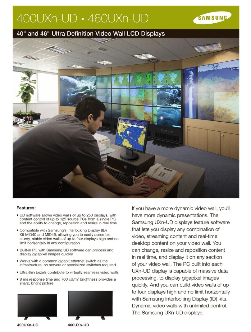 Samsung SyncMaster 400UXn-UD User manual