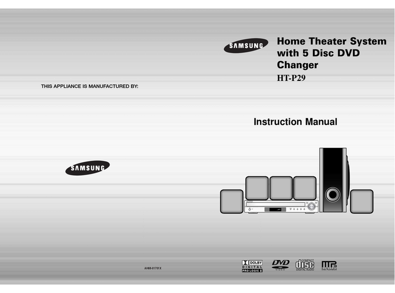 Samsung HT-P29T instruction manual