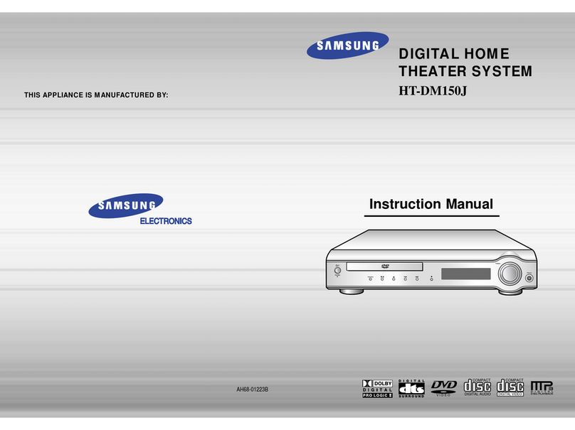 Samsung HT-DM150J instruction manual