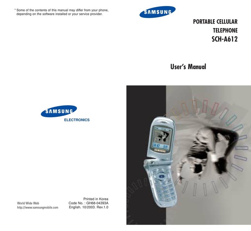 Samsung SCH-A612 User manual