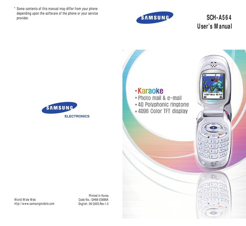 Samsung SCH-A564 User manual
