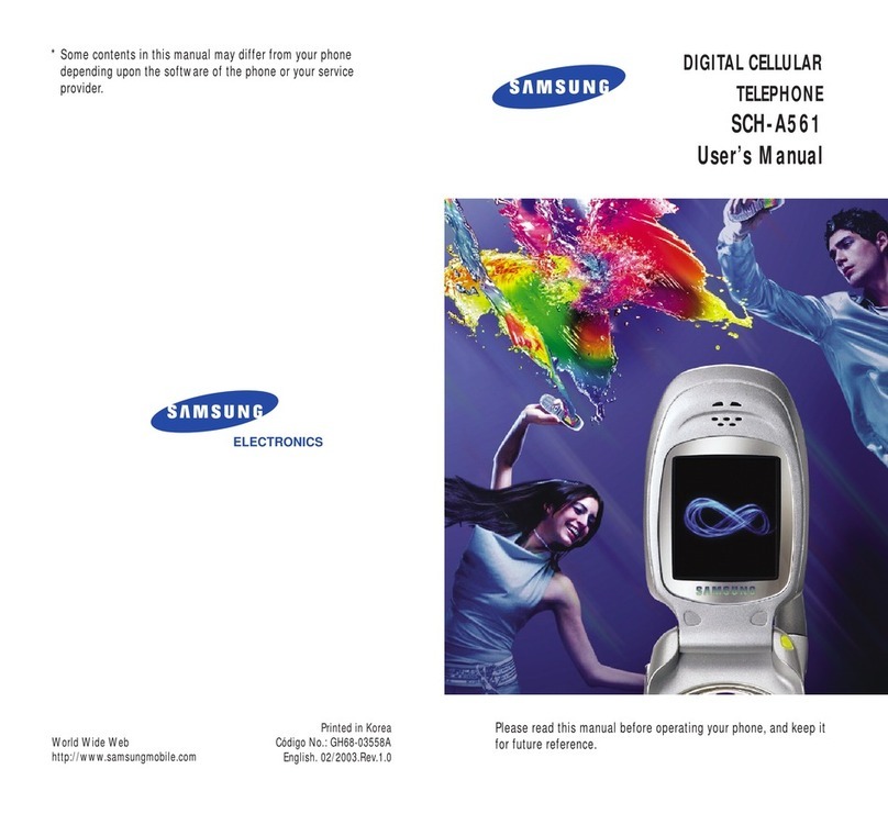 Samsung SCH-A561 User manual