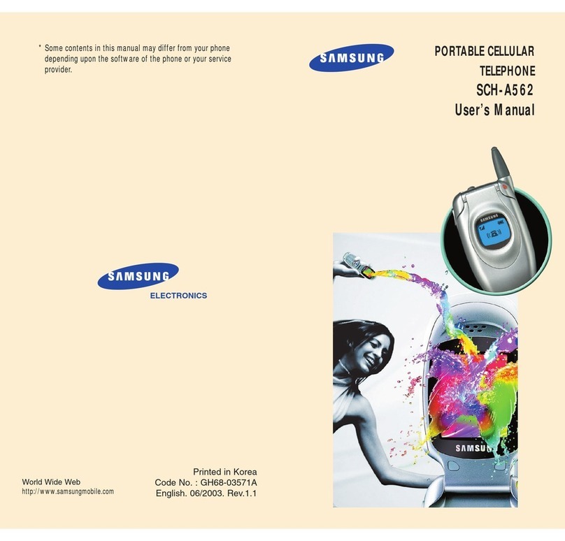 Samsung SCH-A562 user manual