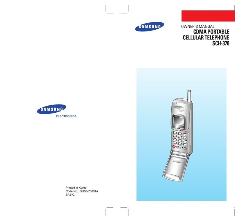Samsung SCH-370B User manual Samsung SCH-370B User manual