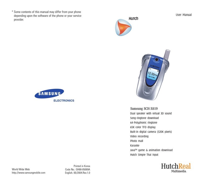 Samsung SCH-X619 User manual