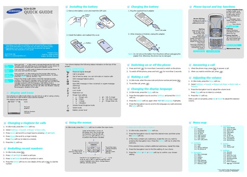 Samsung SCH-S139 User manual