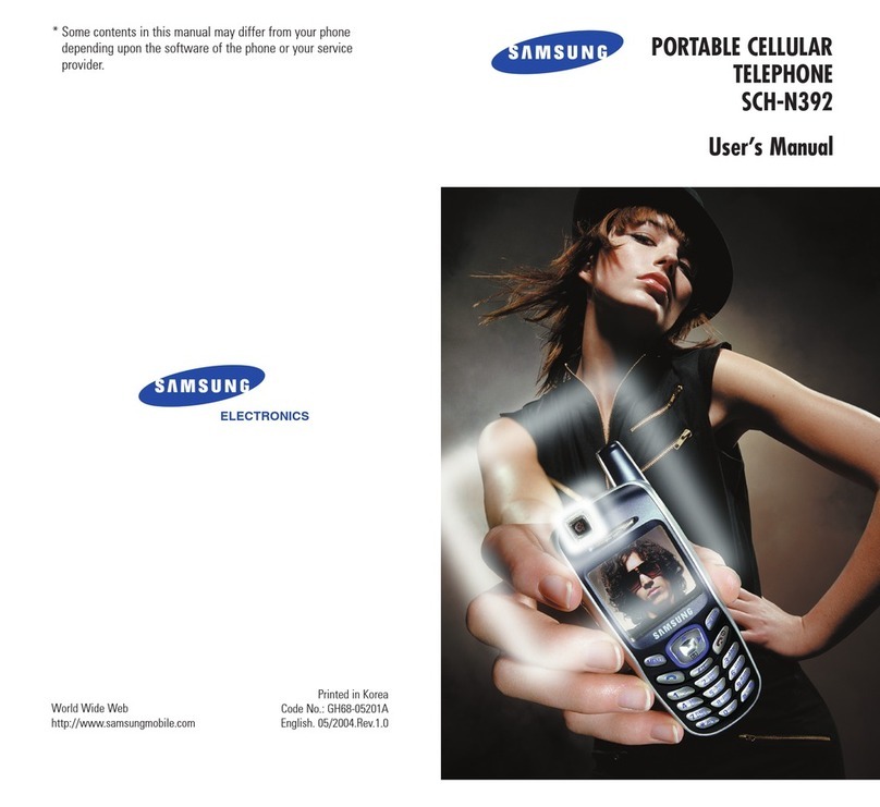 Samsung SCH-N392 User manual