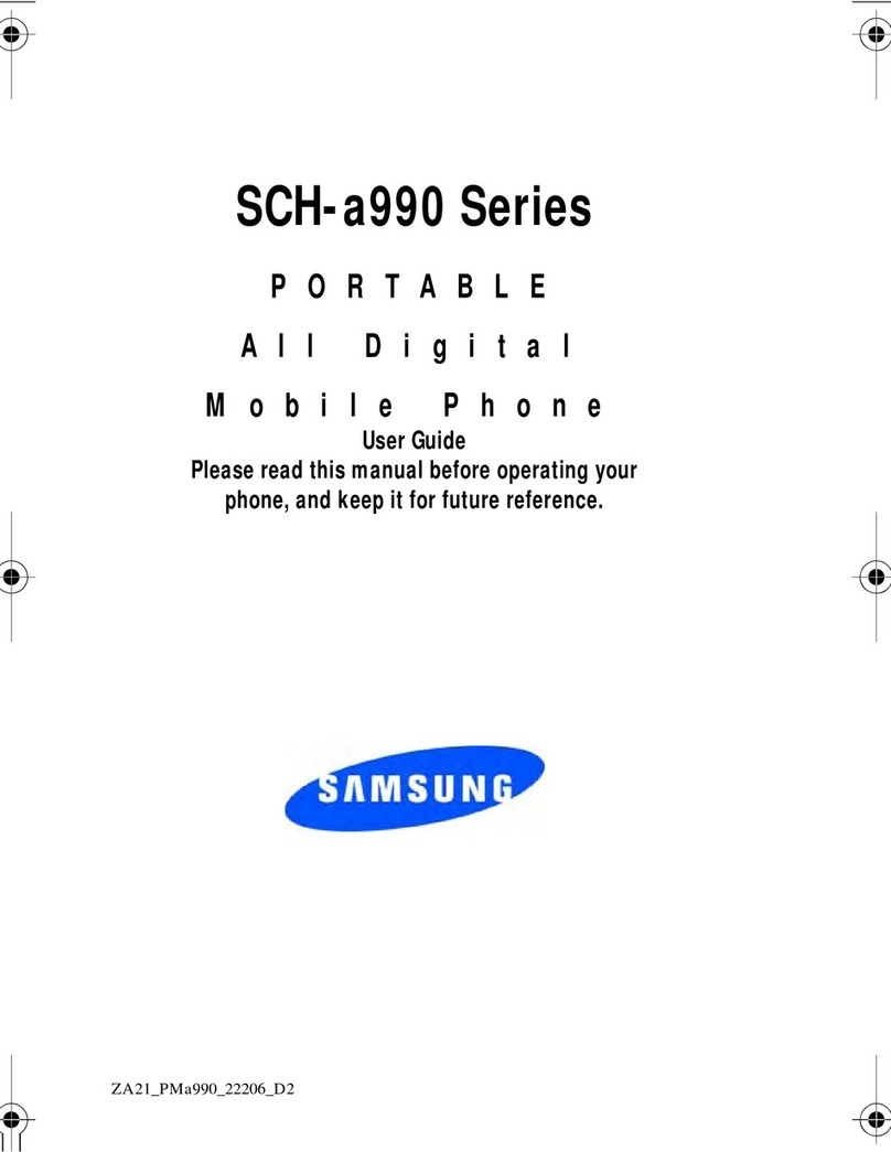 Samsung SCH-a990 Series User manual