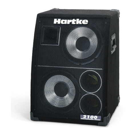 Hartke PRO 2100 user guide