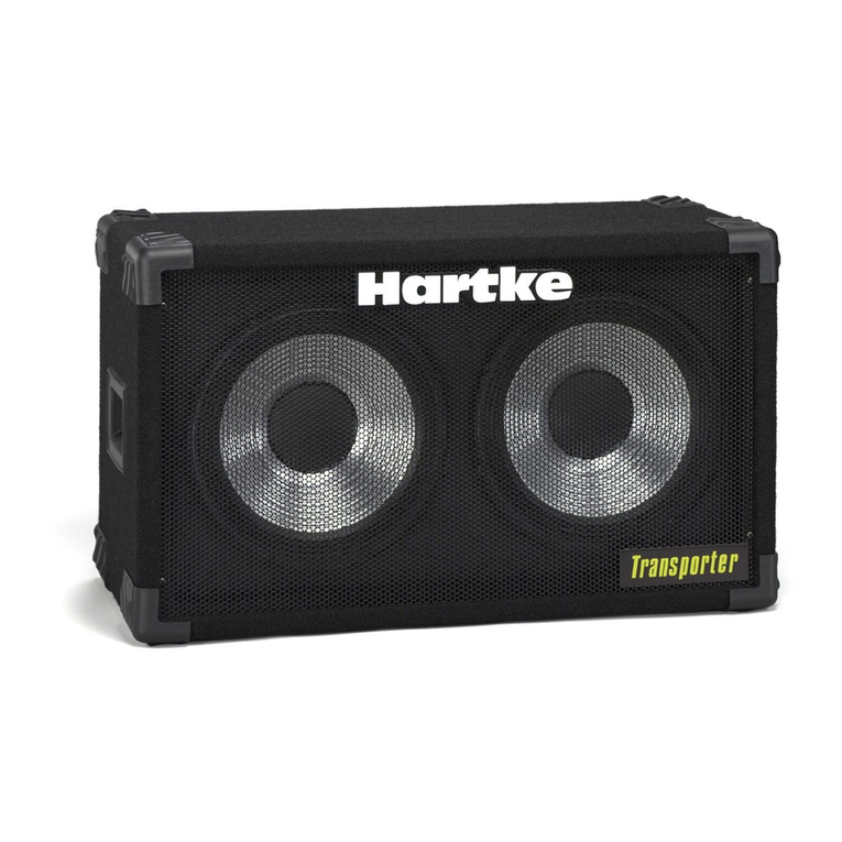 Hartke 210TP User manual