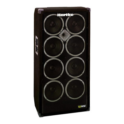 Hartke VX810 owner's manual