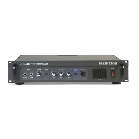 Hartke LH500 User manual