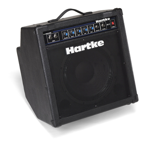 Hartke B Series B600 user guide