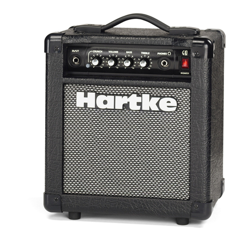 Hartke G10 owner's manual