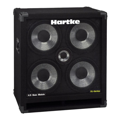 Hartke 4.5XL owner's manual