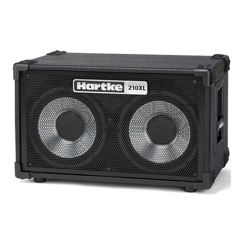 Hartke 210XL owner's manual