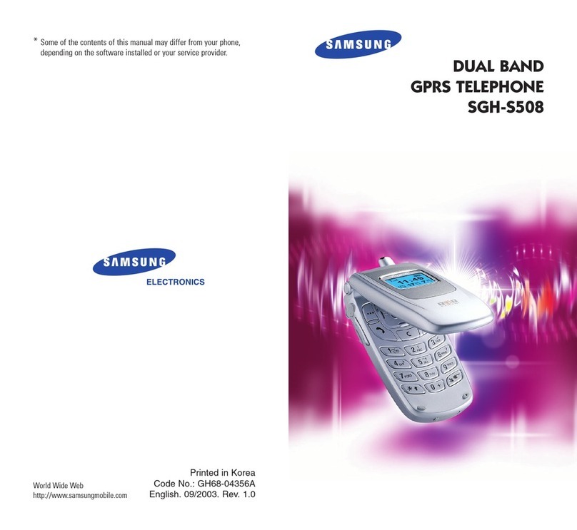 Samsung SGH-S508 user guide
