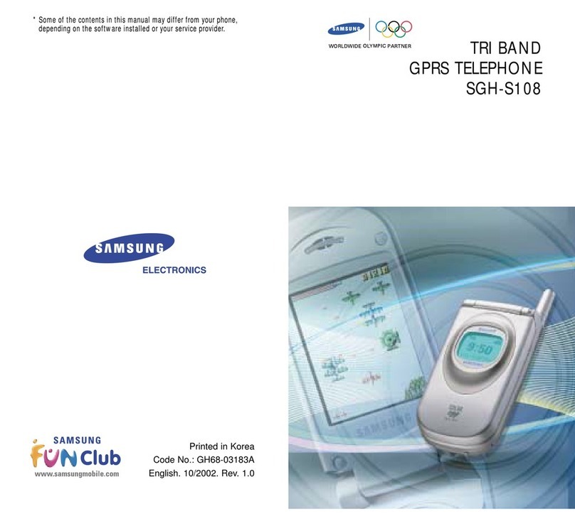 Samsung SGH-S108 user guide
