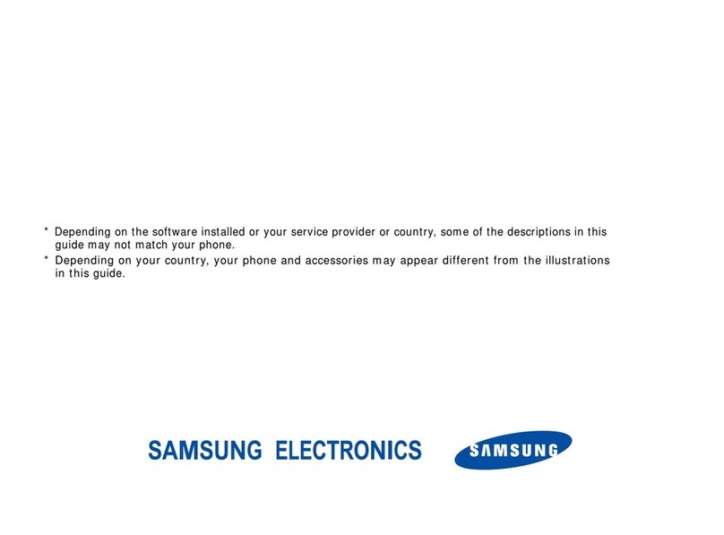 Samsung SGH-Z140 User manual