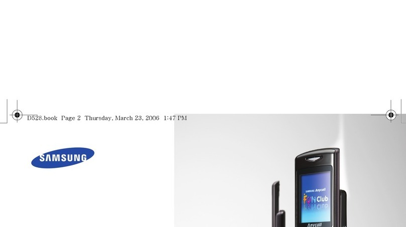 Samsung SGH-D528 User manual