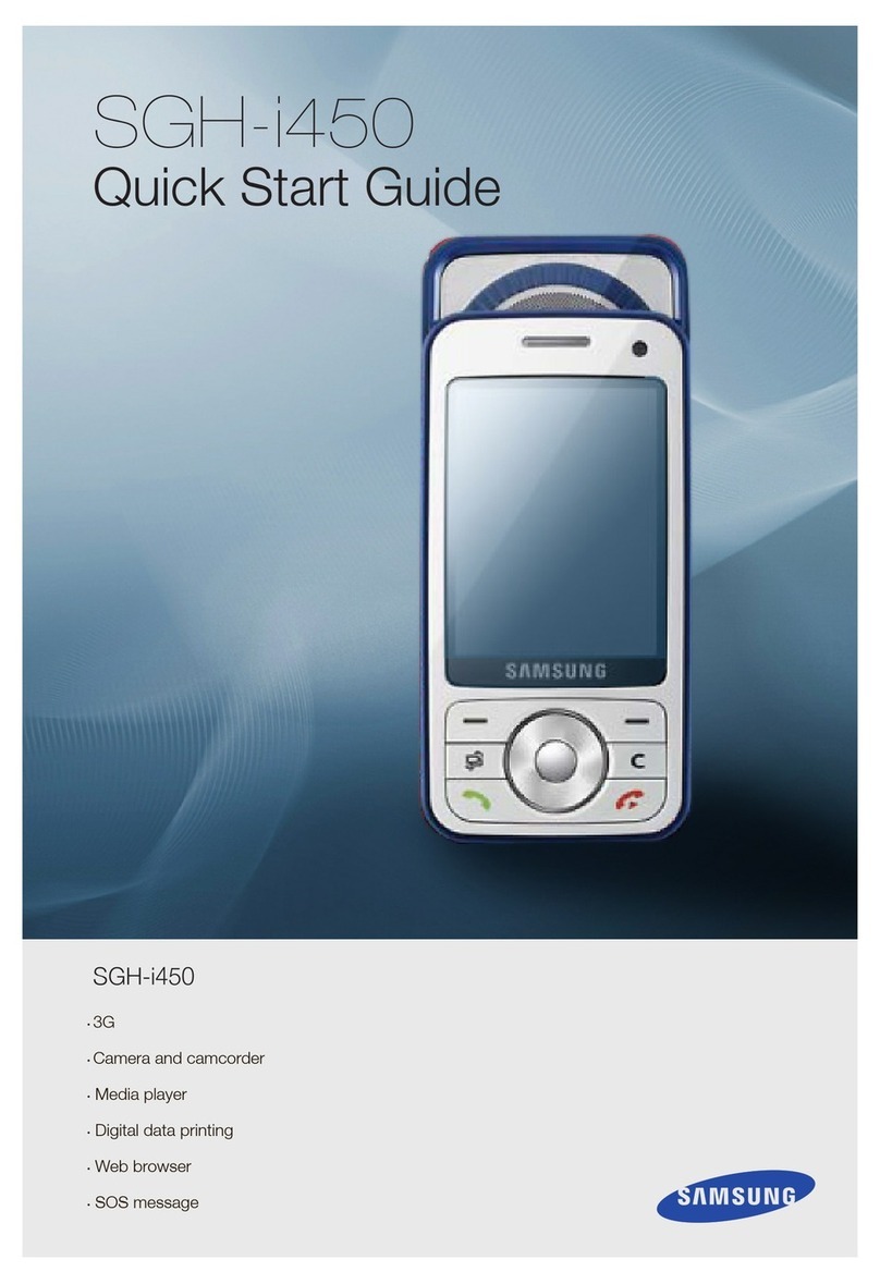 Samsung SGH-i450 User manual