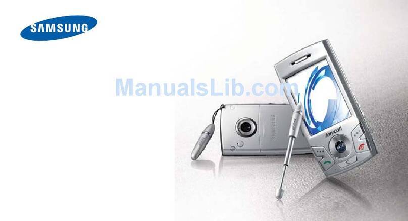Samsung SGH-E898 User manual Samsung SGH-E898 User manual