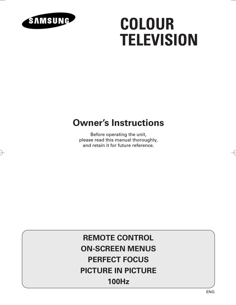 Samsung SP-65W3HF User manual