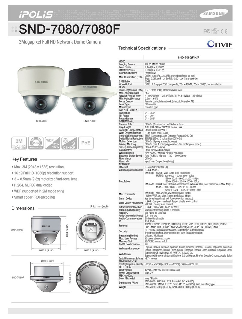 Samsung SND-7080F User manual