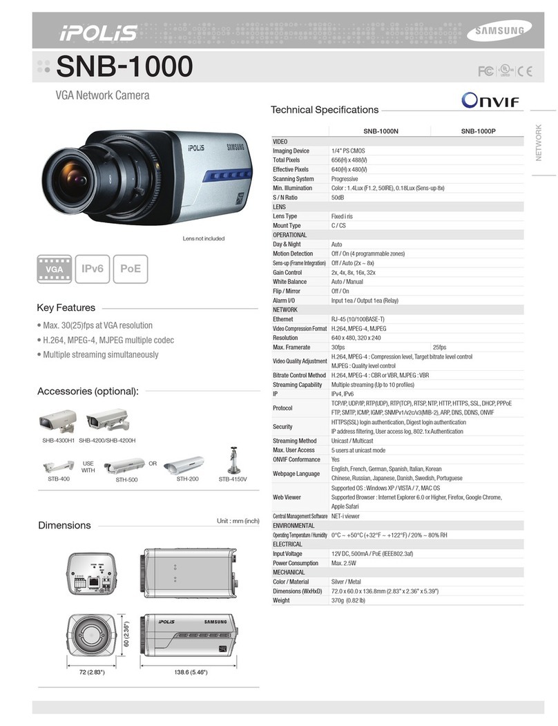 Samsung SNB-1000 User manual