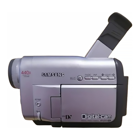 Samsung VP-D55, VP-D60, VP-D65 Owner's manual
