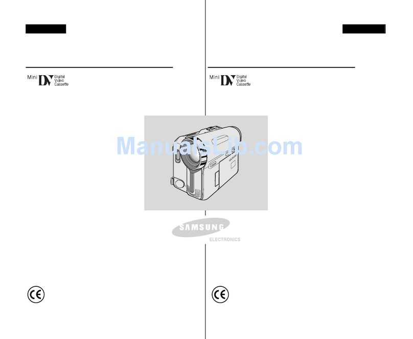 Samsung VP-D350 Owner's manual