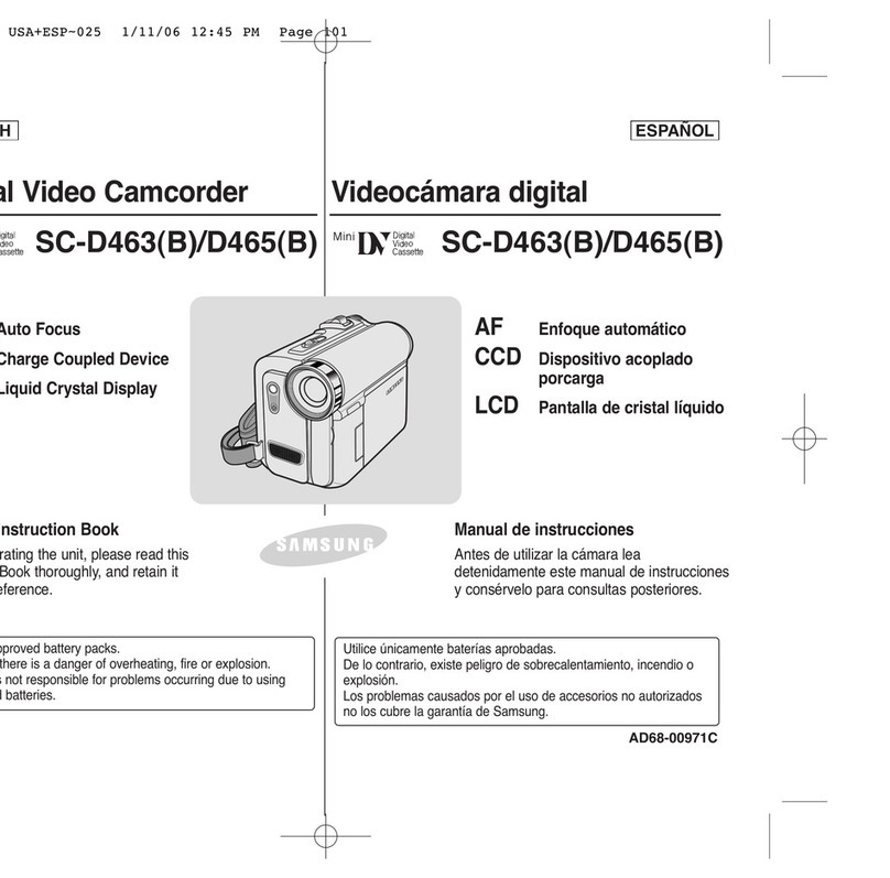 Samsung SC-D463 Owner's manual
