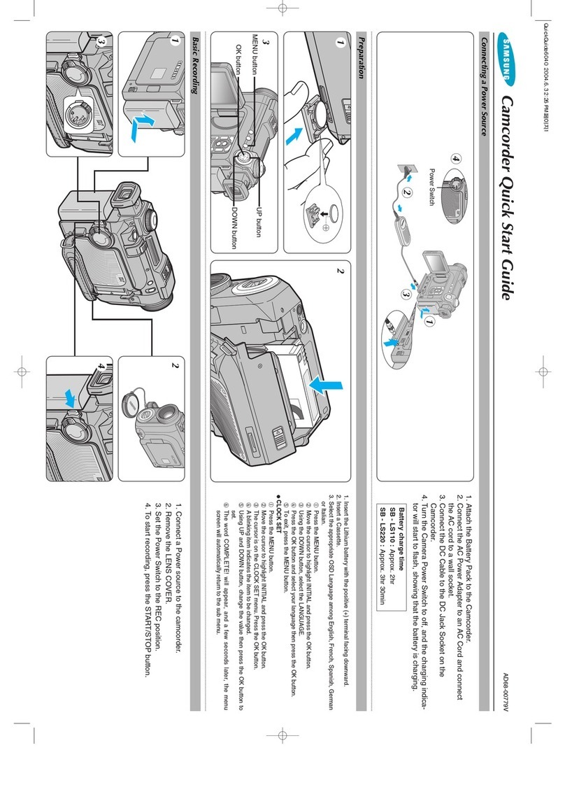 Samsung SC-D6040 User manual