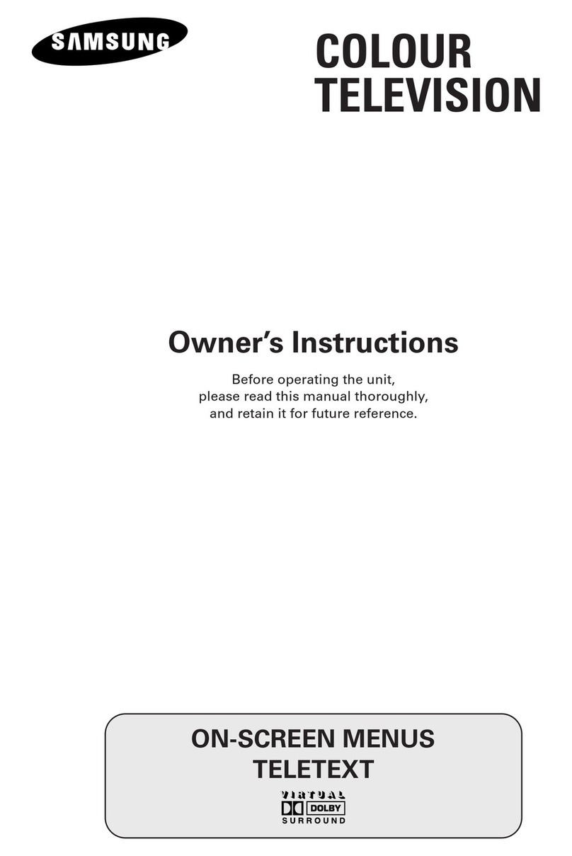 Samsung WS-32A11SS Owner's instructions