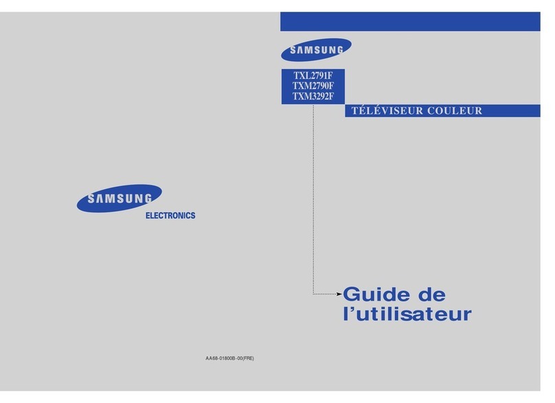 Samsung TXL 2791F Quick start guide