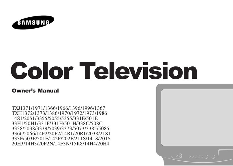 Samsung TXH1372 User manual