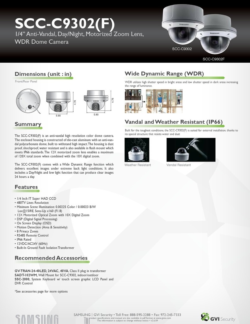 Samsung SCC-C9302 User manual Samsung SCC-C9302 User manual