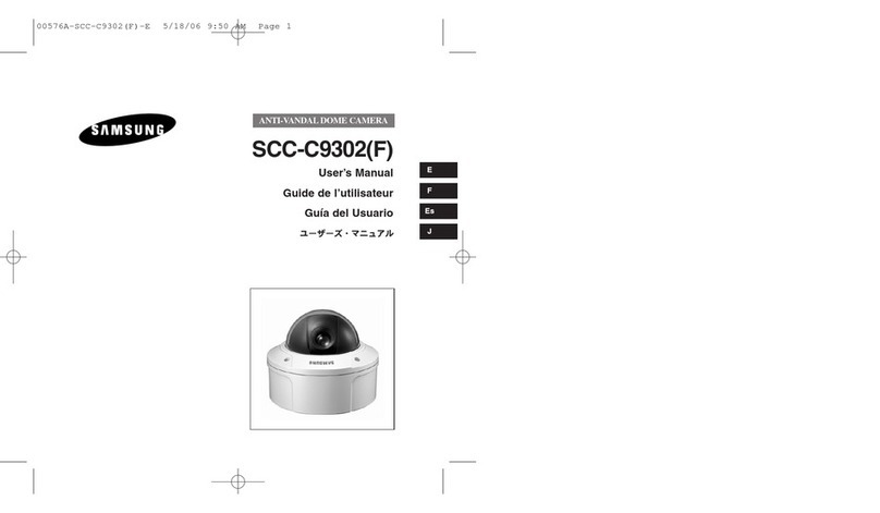 Samsung SCC-C9302 User manual Samsung SCC-C9302 User manual