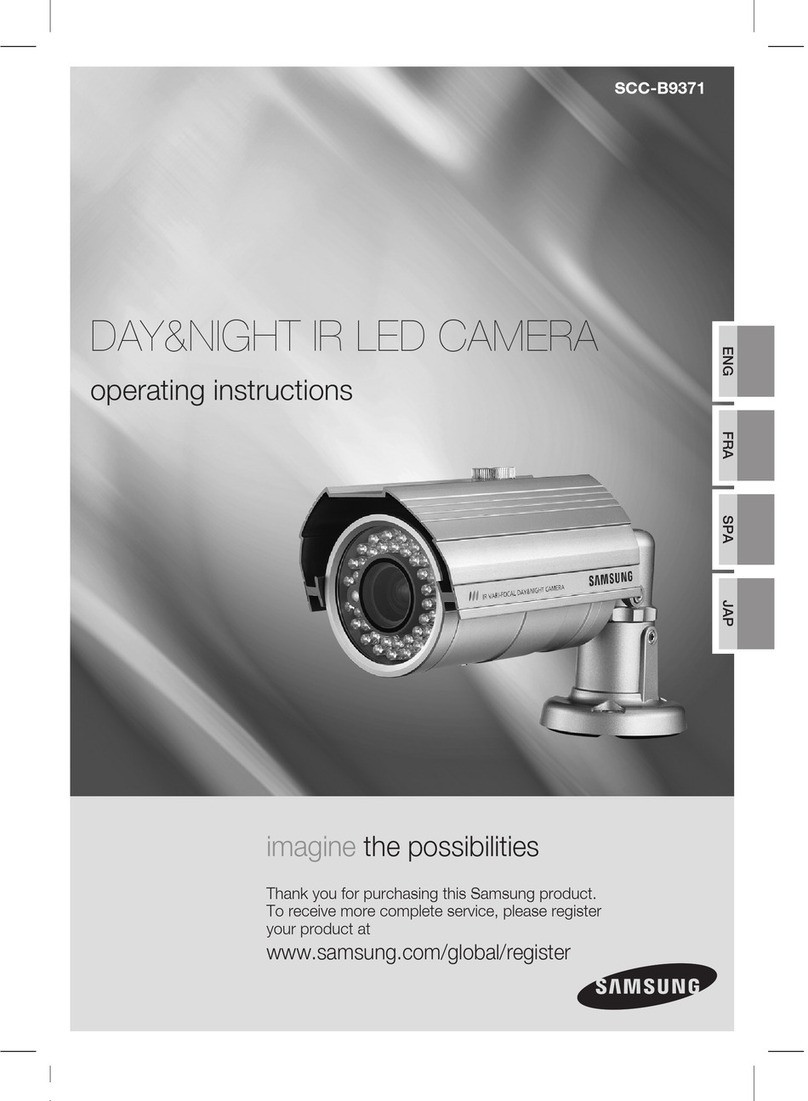 Samsung SCC-B9371 User manual Samsung SCC-B9371 User manual